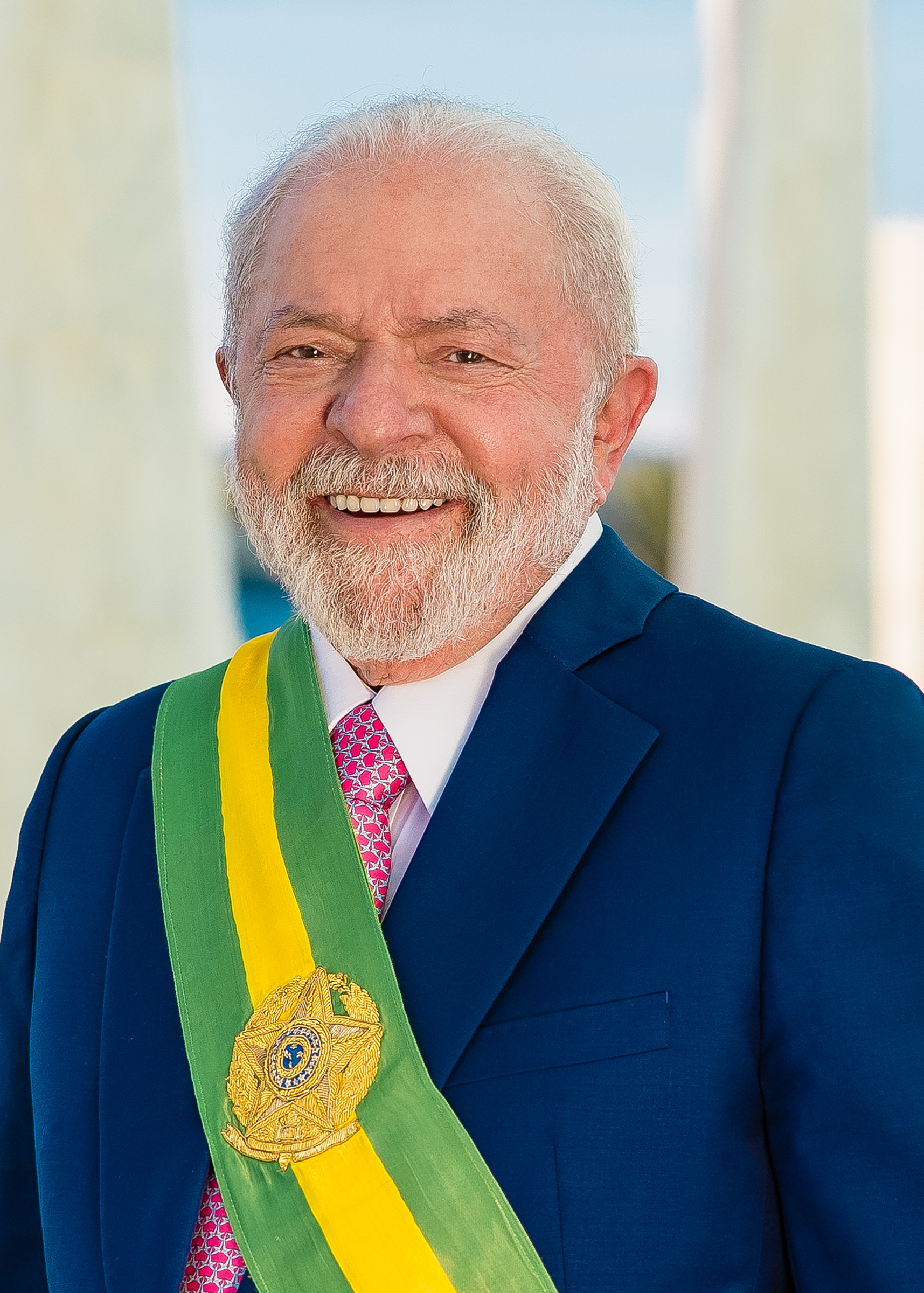 Official portrait of Luiz Inácio Lula da Silva