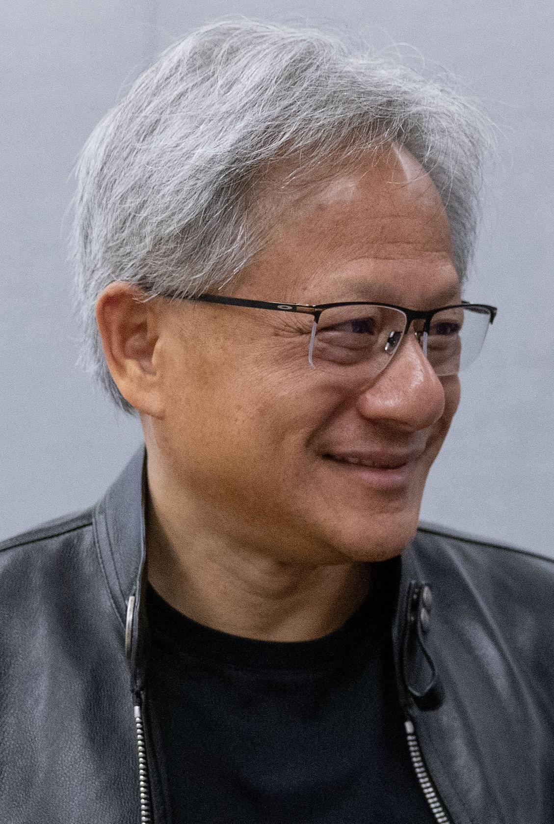 Jensen Huang, Founder, President and CEO of NVIDIA, at a meeting with Josep Borrell Fontelles, High Representative of the Union for Foreign Affairs and Security Policy and Vice-President of the European Commission.