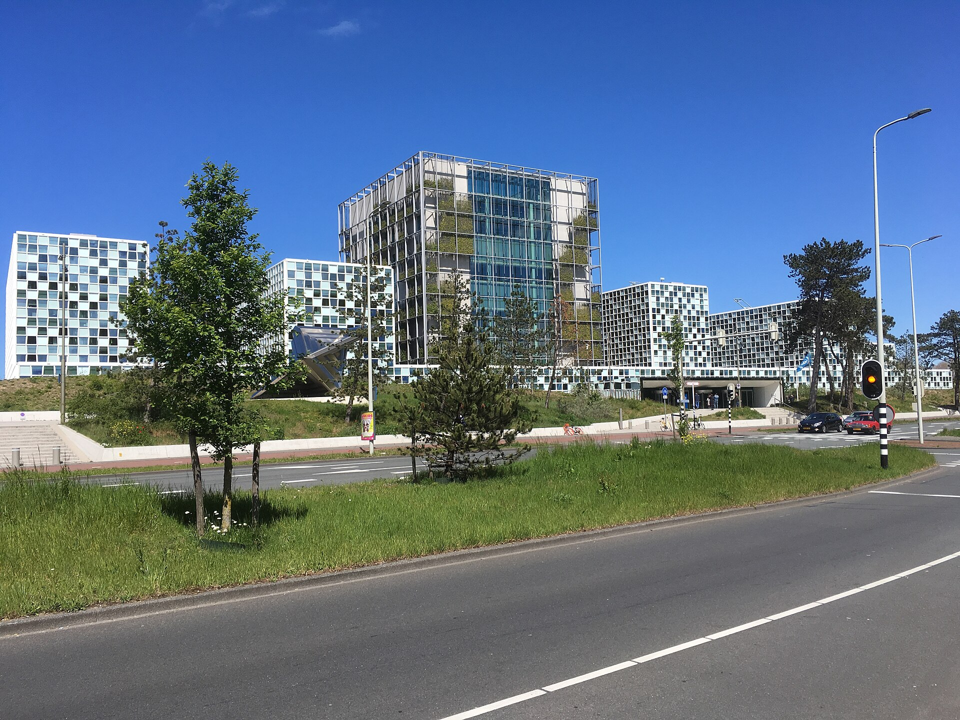 Building of the International Criminal Court (ICC) in The Hague